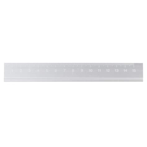 Shop Aluminium Ruler, 15 cm, Silver online | Muji Qatar