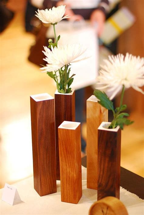 50 Beautiful Images Wood Vase Wood Vase Diy Vase Wooden Vase