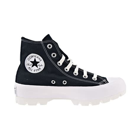 Buy Converse Chuck Taylor All Star Lugged Hi Womens Shoes Black White
