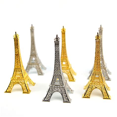 Tour Eiffel En Métal Collection Souvenir De Paris 10 Cm H10 Souvenir