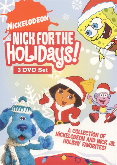 Best Buy Nickelodeon Nick For The Holidays 3 Discs Dvd