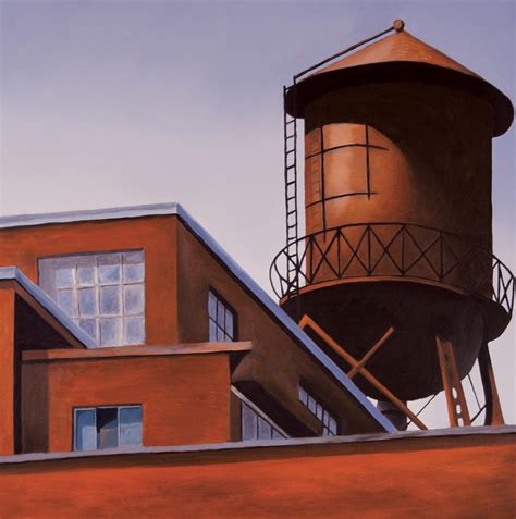 The Water Tower Painting By Duane Gordon Fine Art America