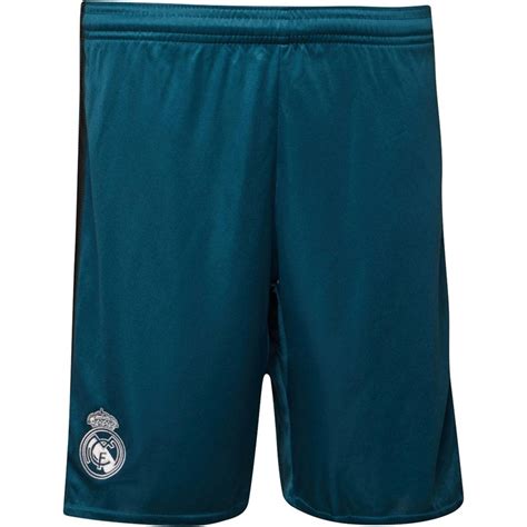 Buy Adidas Junior Boys Rmcf Real Madrid Third Football Shorts Petrol