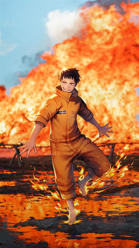 Anime Fire Force Shinra Kusakabe P Wallpaper Hdwa Vrogue Co