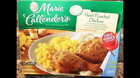 This tasty meal is ready in 4 1/2 to 6 minutes in the microwave or 45 to 50. Marie Callender\'S Frozen Dinners - Marie Callender's ...