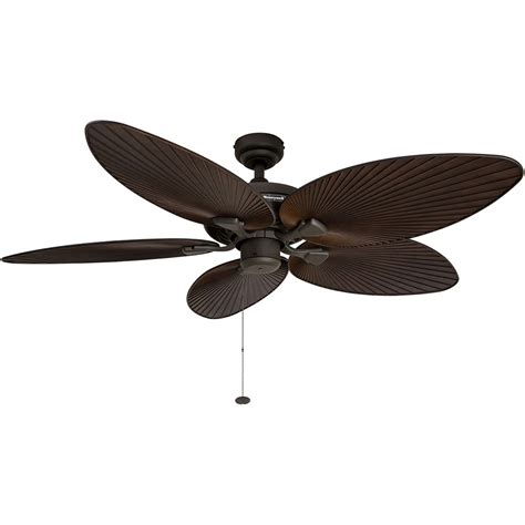 Harbor breeze twin breeze ii outdoor ceiling fan. Honeywell Palm Island Ceiling Fan, Bronze Finish, 52 Inch ...