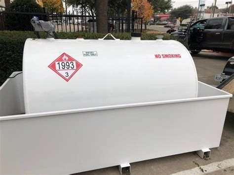 550 Gallon Fuel Storage Tanks Diesel Fuel Delivery Dallas Ft Worth Denton
