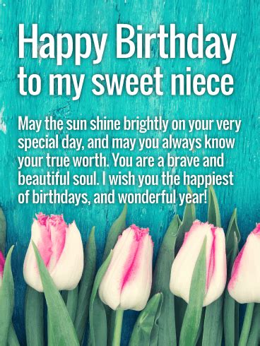 You are amazing and i love you so much. Wishing You a Wonderful Year! Happy Birthday Wishes Card for Niece | Birthday & Greeting Cards ...