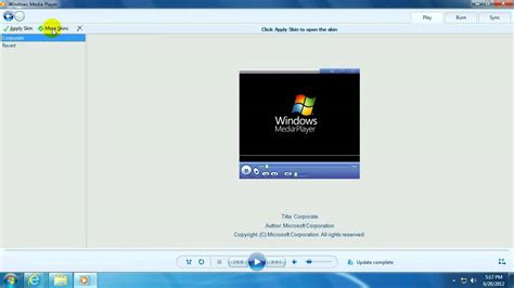Tech Support How To Change The Windows Media Player 12 Skin Youtube