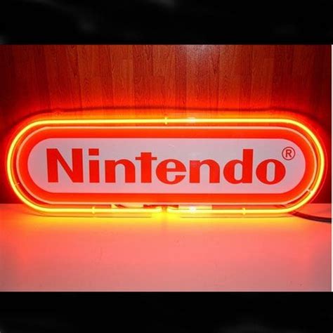 Nintendo Red Neon Sign ️