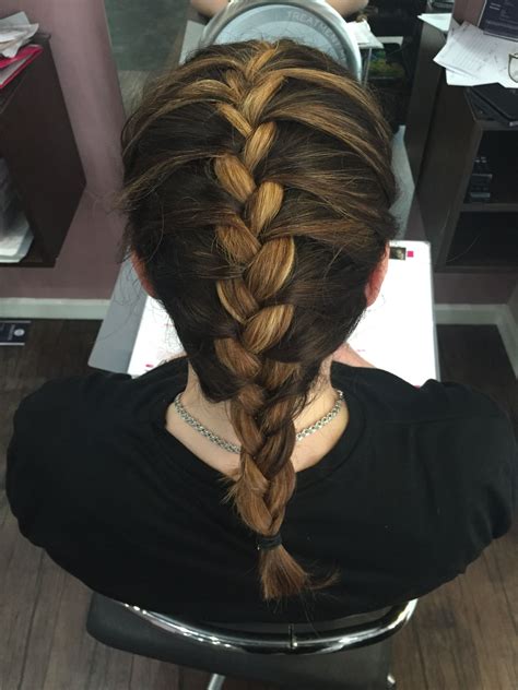 French Plait French Braid Hairstyles Braided Hairstyles Hair Styles