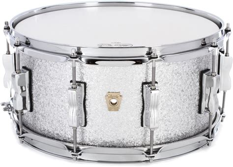 Ludwig Classic Maple Snare Drum 65 X 14 Inch Silver Sparkle