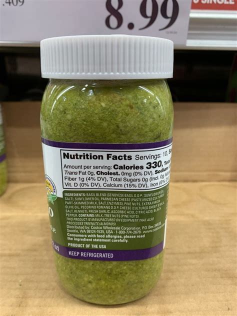 According to costco's website, this product could help cats return to their optimal weight range in just 6 weeks if fed properly. Costco Pesto Sauce, Kirkland Signature Italian Basil Pesto ...