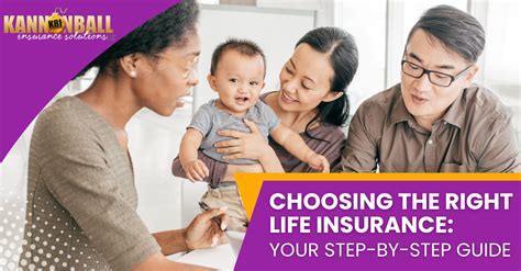 Choosing The Right Life Insurance Your Step By Step Guide