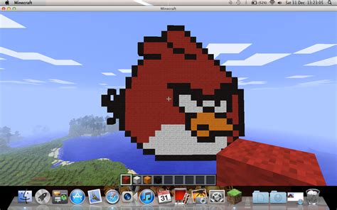 Minecraft Angry Bird By Jamesc97 On Deviantart