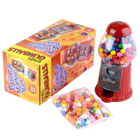 Playo Gumball Machine For Kids Candy Dispenser Coin Operated With