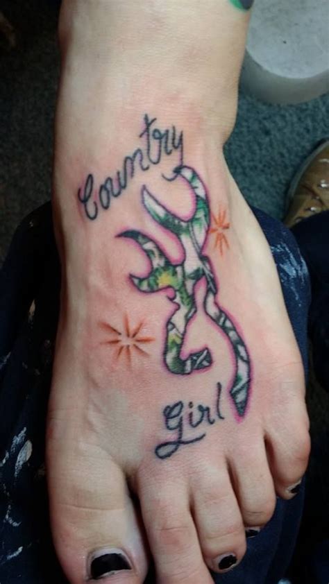 Country Girl Tattoo Designs For Girls