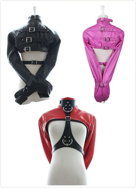 Buy Pu Leather Bandage Hand Bondage Sex Toy Costume