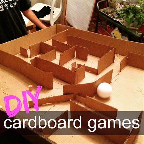 Mamascout Make Diy Cardboard Games