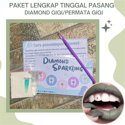 Jual Paket Lengkap Diamond Gigipermata Gigi Diamond Gigi Shopee