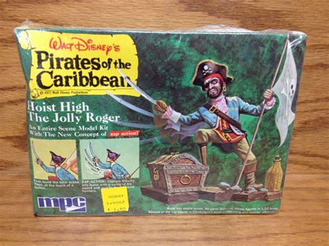 1972 Mpc Walt Disneys Pirates Of The Caribbean Model Kit Factory