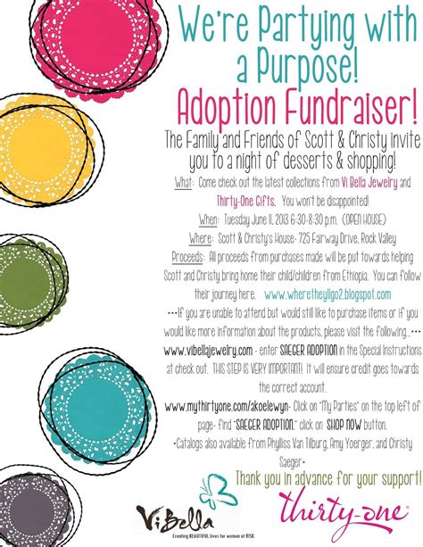 Adopt A Box Fundraiser Template Printable Word Searches