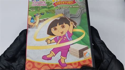 Dora The Explorer World Adventure Dvd Cover Cd Artwork Hd Unboxing