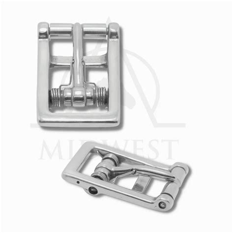 stainless steel rectangular ss girth buckle with double spring at rs 170 piece in aligarh