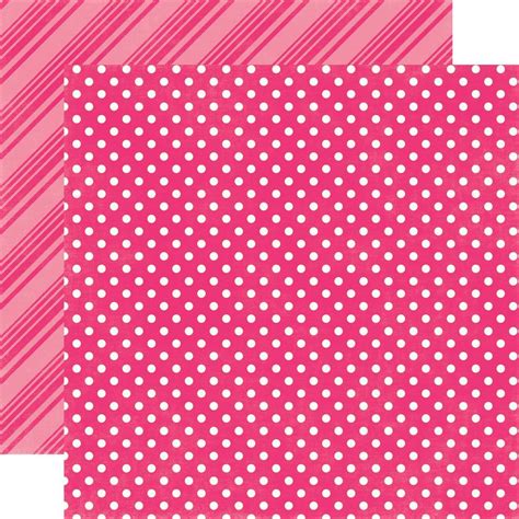 Polka Dots Hot Pink Scrapbook Paper Scrapbook Paper Pink Paper Scrapbook