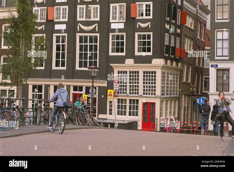 Street Photography Scene And Architecture From Amsterdam Holland 2019