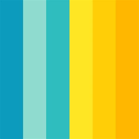 23 Blue Green Yellow Colour Scheme 2023