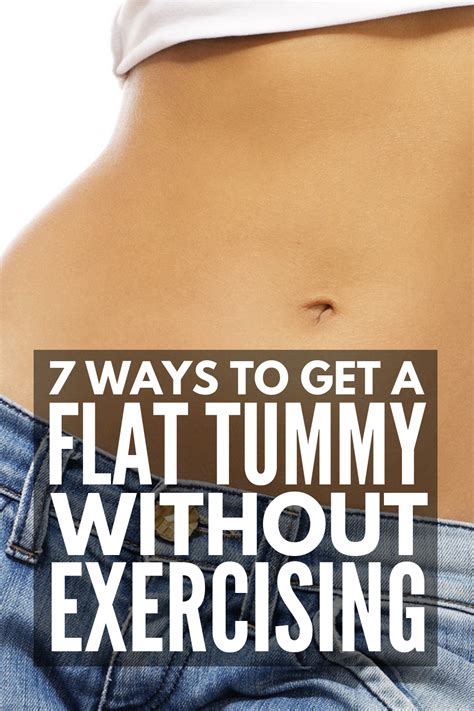 How To Get A Flat Stomach 10 Tips And Exercises That Work Artofit