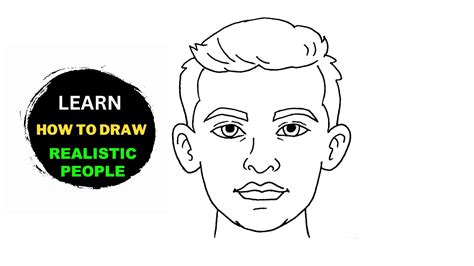 How To Draw Realistic People For Beginners Youtube