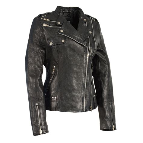 Exclusive attire for those individuals who always want to look different yet stylish from rest of the people, this incredibly crafted outfit is the answer for. Women's Double Zipper Asymmetrical Moto Jacket ...