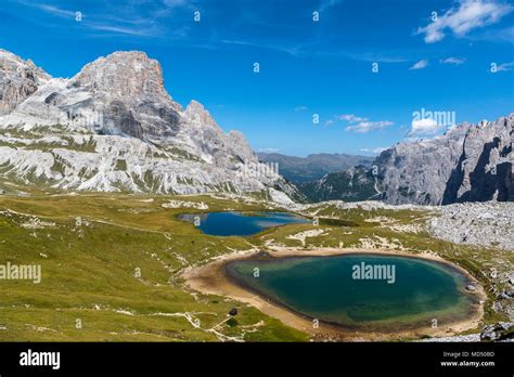 Lake Piani Crodon Di San Candido Tre Cime Natural Park Dolomites