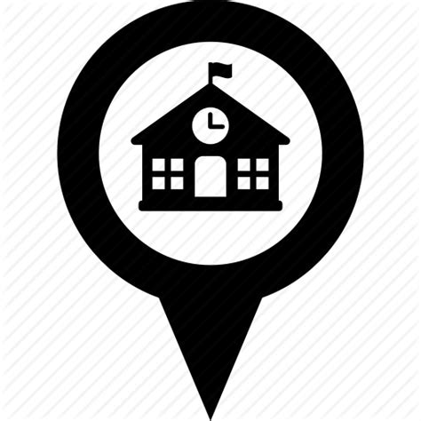 School Map Icon at GetDrawings | Free download