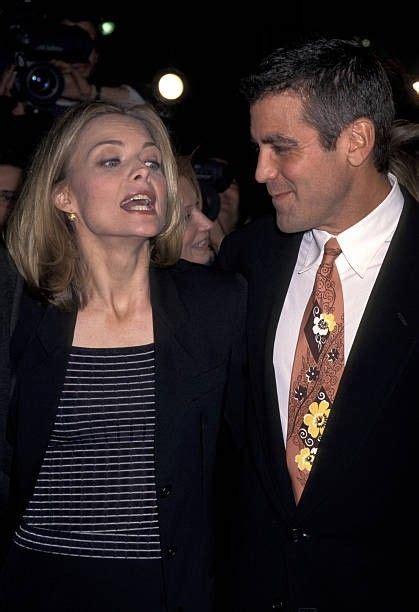 Michelle Pfeiffer And George Clooney During One Fine Day Los Angeles