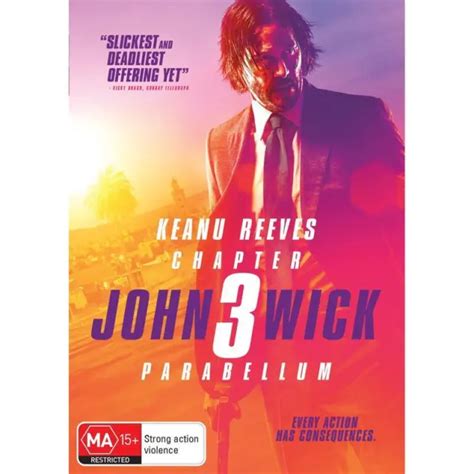 John Wick Chapter 3 Dvd Keanu Reeves Region 4 999 Picclick