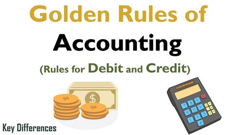 Golden Rules Of Accounting With Example Journal Entry Types Of