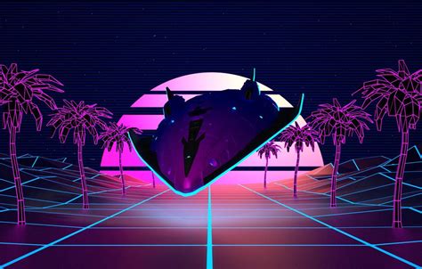Retrowave Space Wallpapers Wallpaper Cave