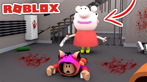Getting Chased By An Evil Peppa Pig In Roblox Youtube