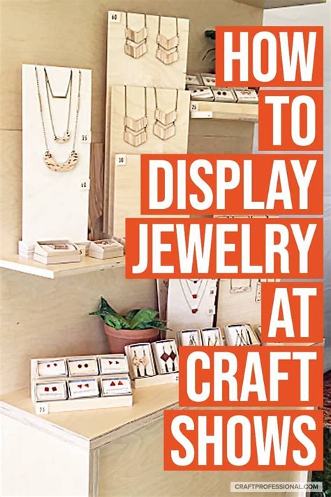 How To Display Necklaces At A Craft Show Craft Show Displays Jewelry Display Booth Craft
