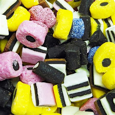 Liquorice Allsorts Retro And Old Fashioned Sweets At The Sweetie Jar