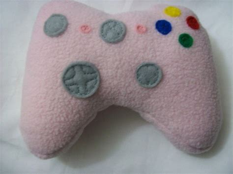 Plush Xbox360 Controller Pink Plush Pink Crafty