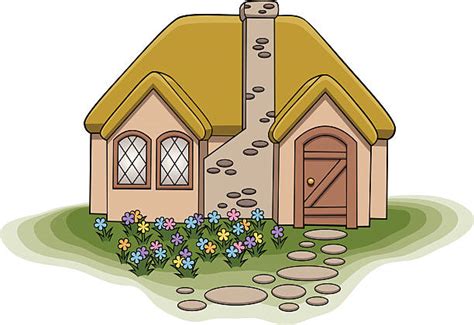 Royalty Free Cottage Clip Art Vector Images And Illustrations Istock