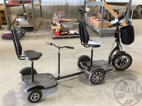 Rmb Ev Multi Point 2 Seated Electric Scooter Jeff Martin Auctioneers