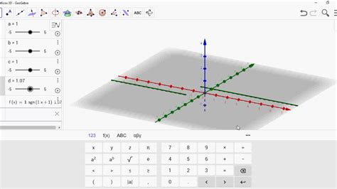 Graficar En R3 Geogebra Graficador De Funciones 3d Graficador 3d