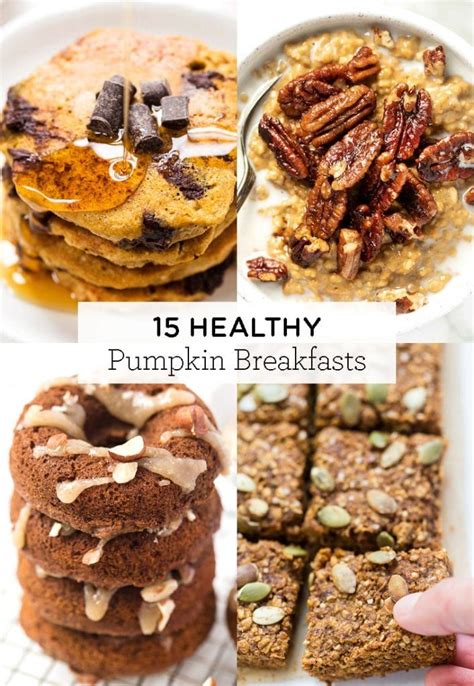 15 Must Try Healthy Pumpkin Breakfast Recipes Pumpkin Breakfast