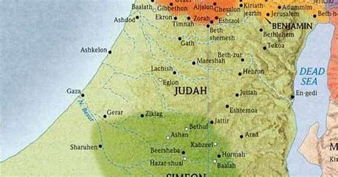 Joshua 14and15 Dividing The Land Judah Psalms To God