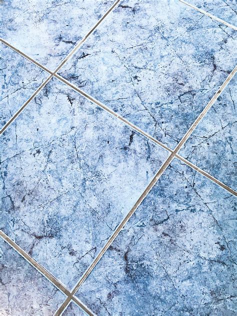 Blue Floor Tiles Photograph By Tom Gowanlock Pixels